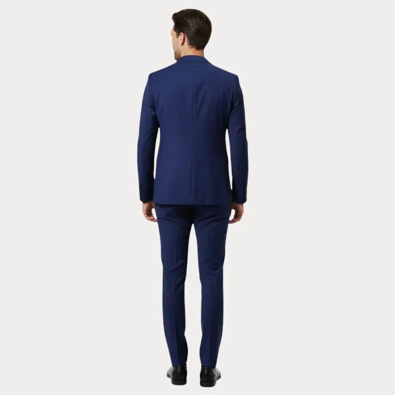 Garnitur Męski 2-Częściowy | Slim Fit | Marynarka i Spodnie | Garnitur na Wesele i Ślub