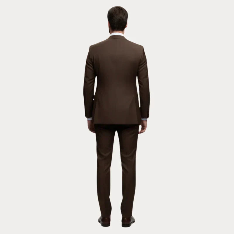 Garnitur Męski 3-Częściowy | Slim Fit | Marynarka, Kamizelka i Spodnie | Garnitur Ślubny na Wesele