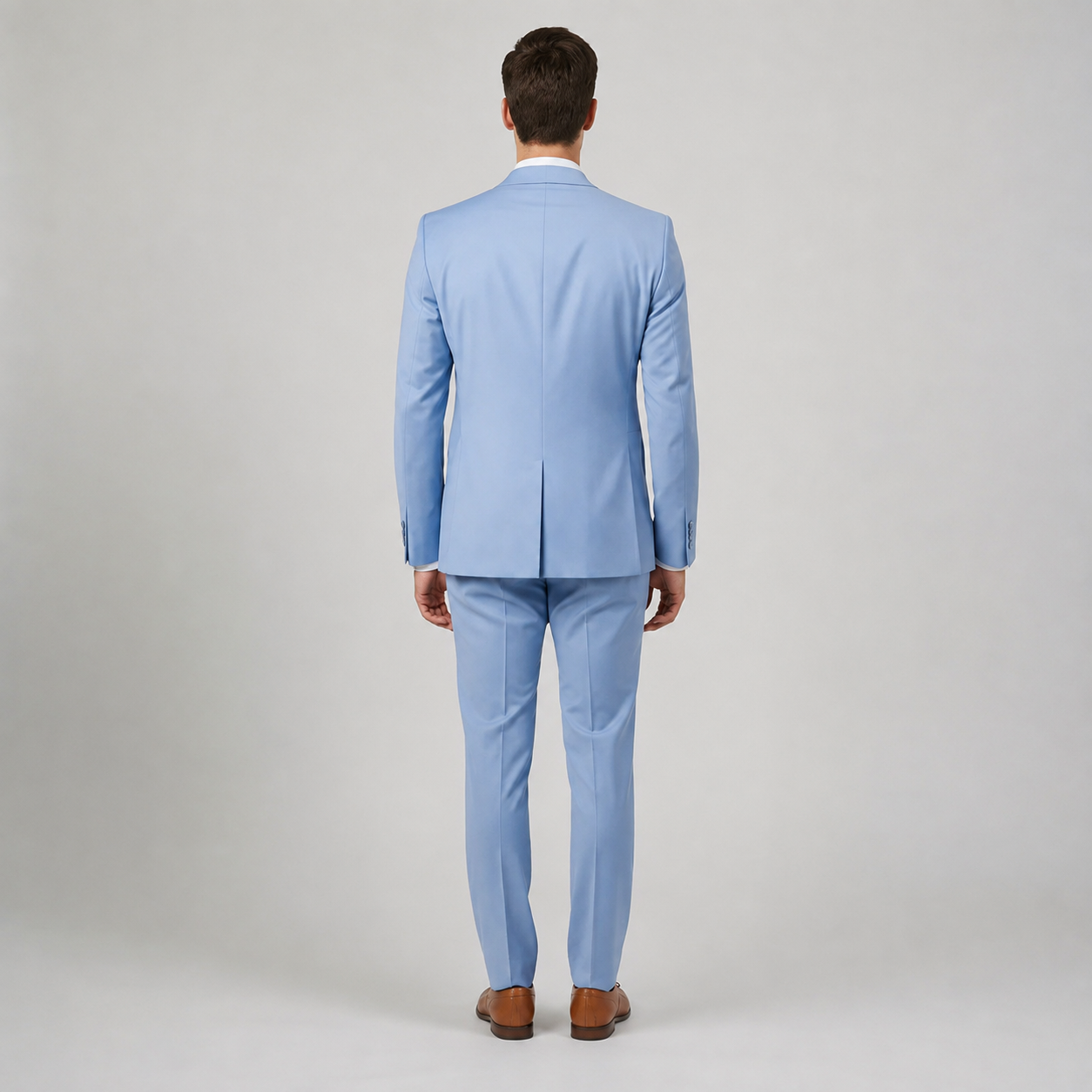 Garnitur Męski 2-Częściowy | Slim Fit | Marynarka i Spodnie | Garnitur na Wesele i Ślub