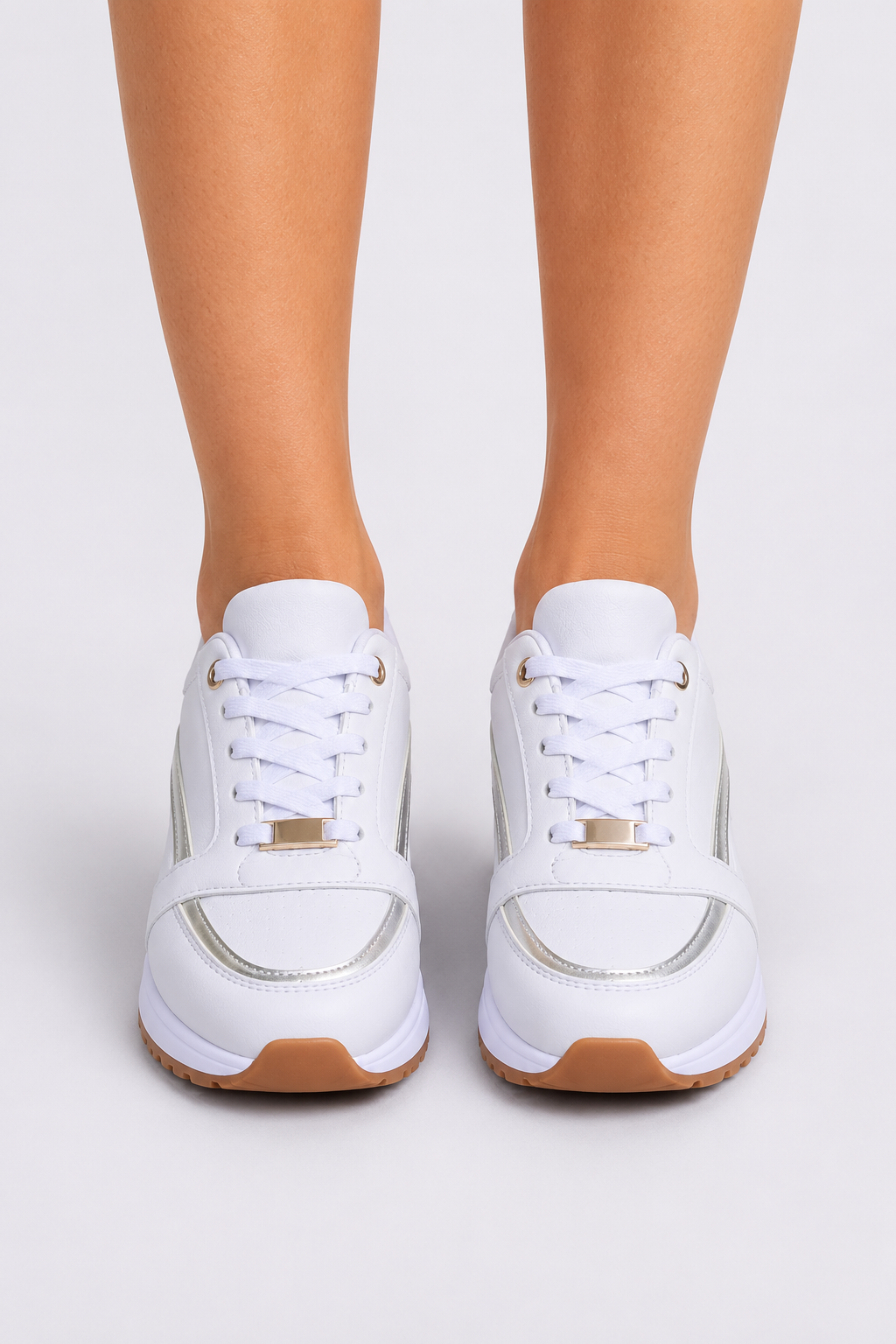 Wygodne Sneakersy Damskie z Komfortową Konstrukcją na Co Dzień
