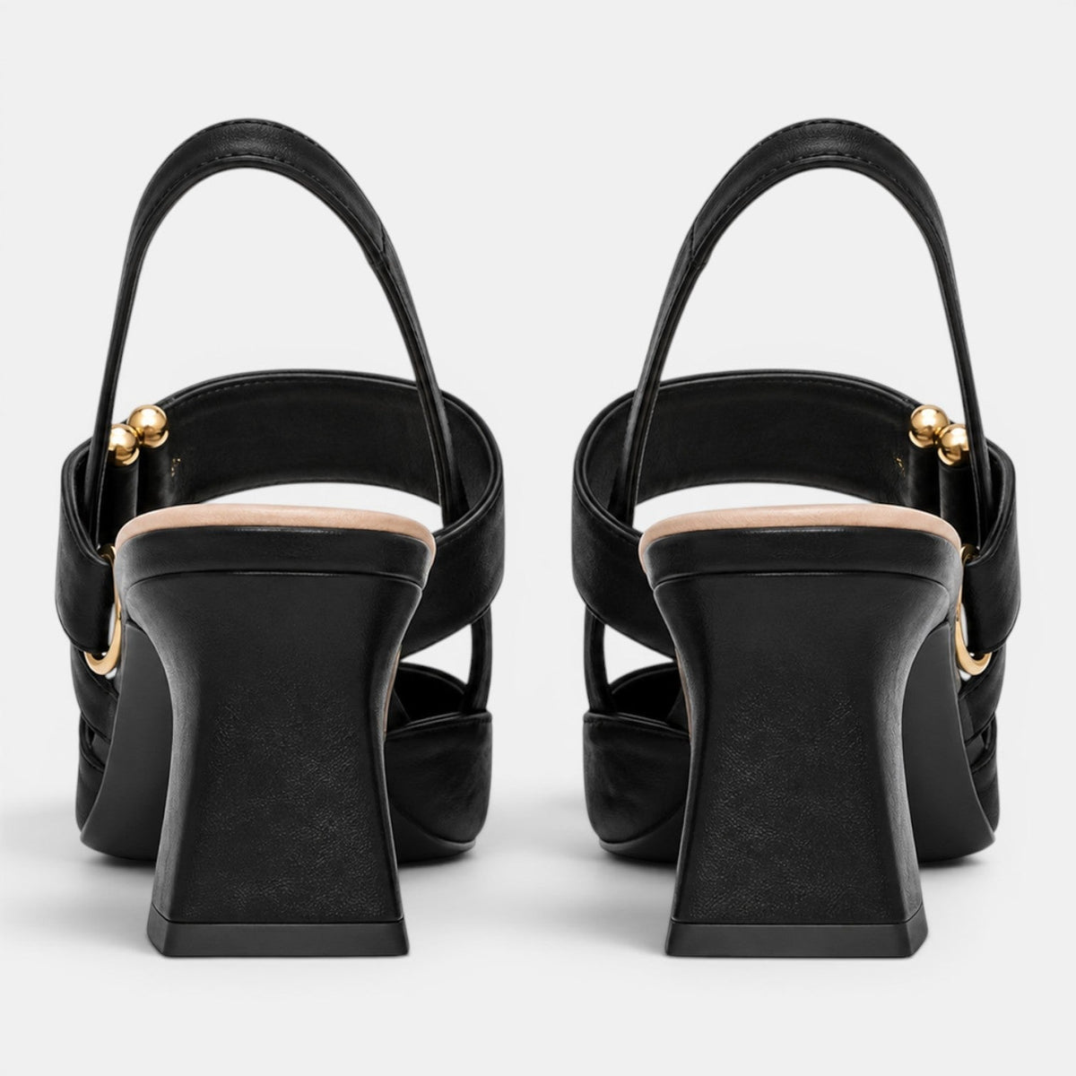Damskie Czółenka z Paskiem | Obcas 6 cm | Czółenka ze Szpiczastym Noskiem | Eleganckie Buty Damskie