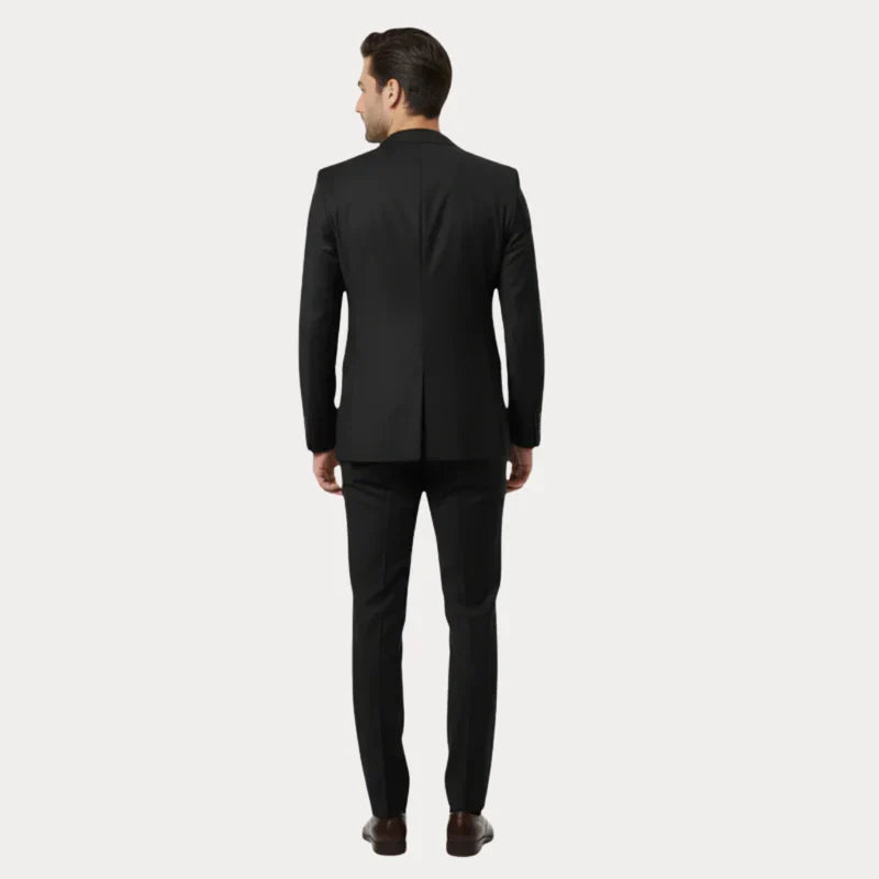 Garnitur Męski 2-Częściowy | Slim Fit | Marynarka i Spodnie | Garnitur na Wesele i Ślub