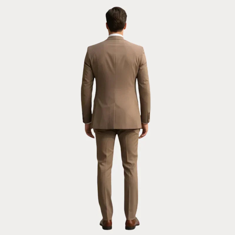 Garnitur Męski 3-Częściowy | Slim Fit | Marynarka, Kamizelka i Spodnie | Garnitur Ślubny na Wesele