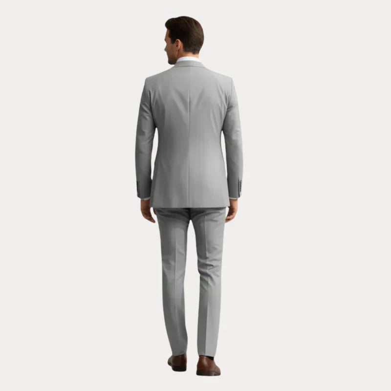 Garnitur Męski 3-Częściowy | Slim Fit | Marynarka, Kamizelka i Spodnie | Garnitur Ślubny na Wesele
