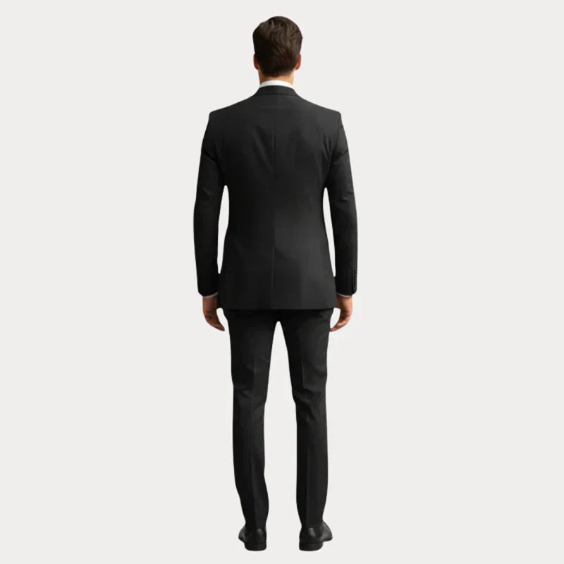 Garnitur Męski 3-Częściowy | Slim Fit | Marynarka, Kamizelka i Spodnie | Garnitur Ślubny na Wesele