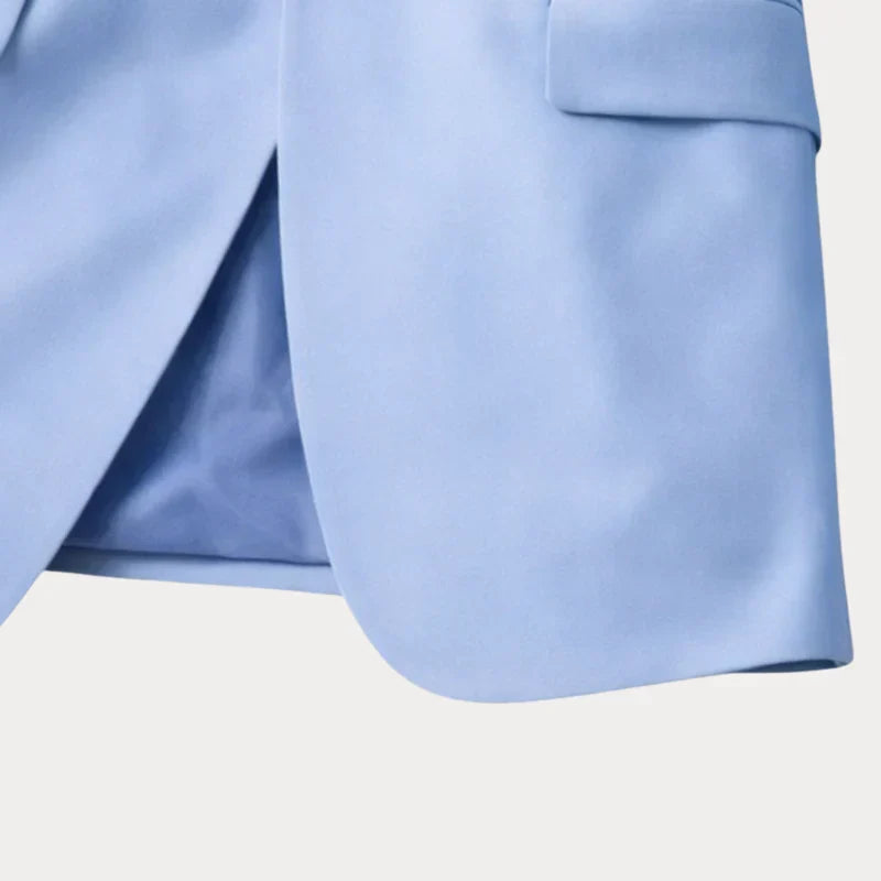 Garnitur Męski 2-Częściowy | Slim Fit | Marynarka i Spodnie | Garnitur na Wesele i Ślub