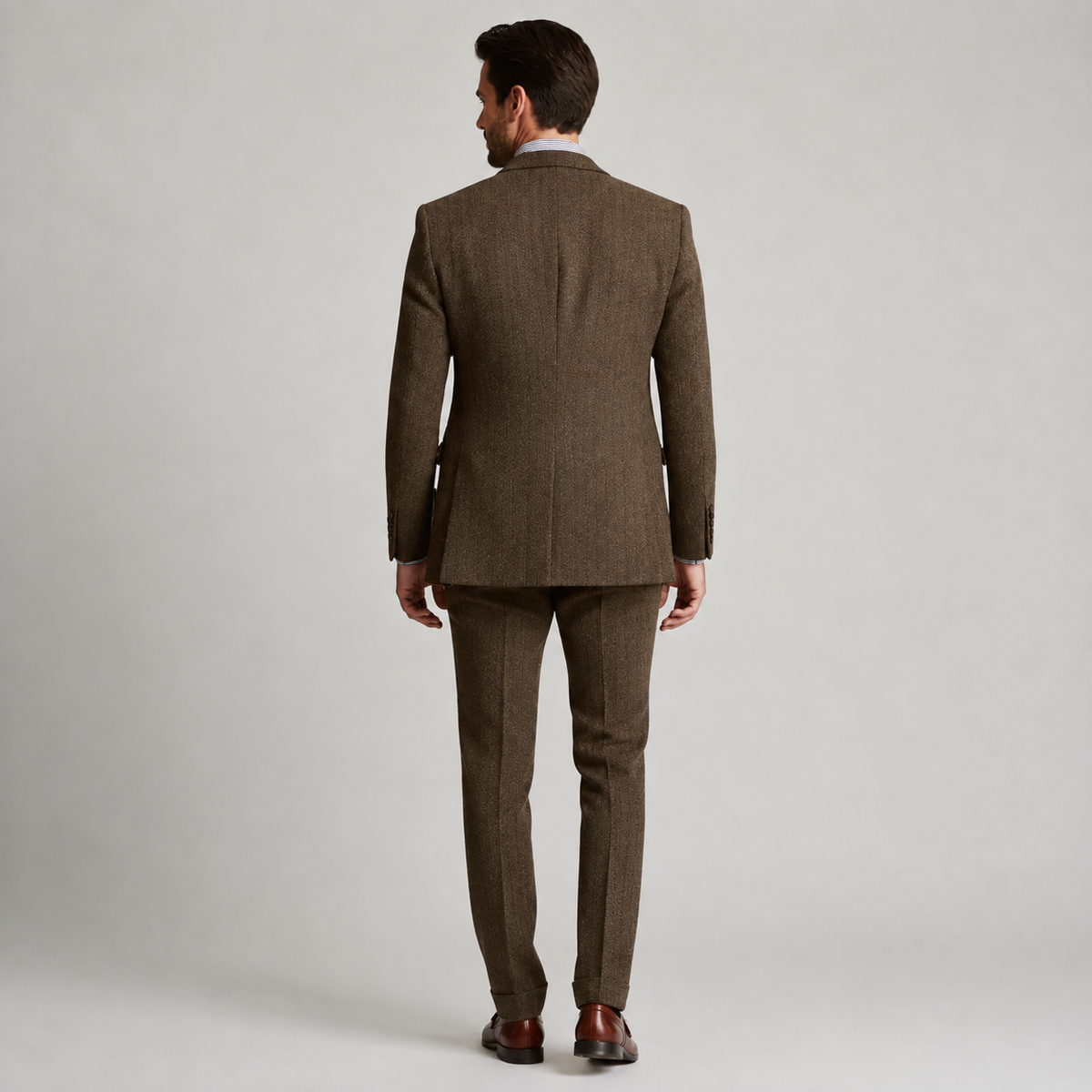 Garnitur Męski 3-Częściowy | Slim Fit | Marynarka, Kamizelka i Spodnie | Garnitur na Wesele i Ślub