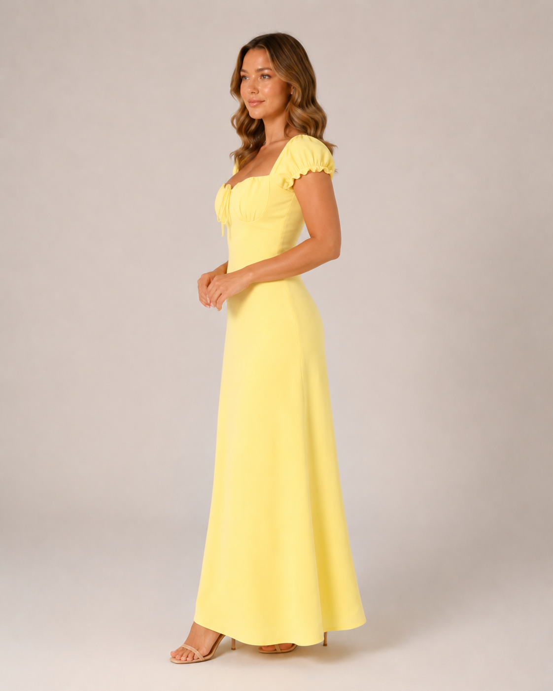 Letnia Sukienka Maxi Damska | Gorsetowy Top | Spódnica A-Line | Wysoka Talia | Elegancka Sukienka