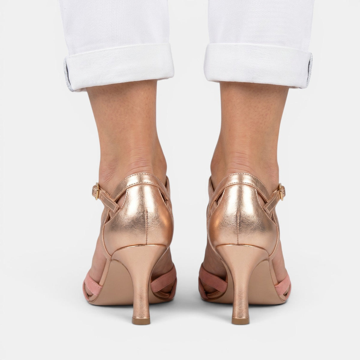 Ortopedyczne Sandały Damskie | Sandały Letnie | Peep Toe | Wygodne Buty Damskie | Elastyczna Podeszwa