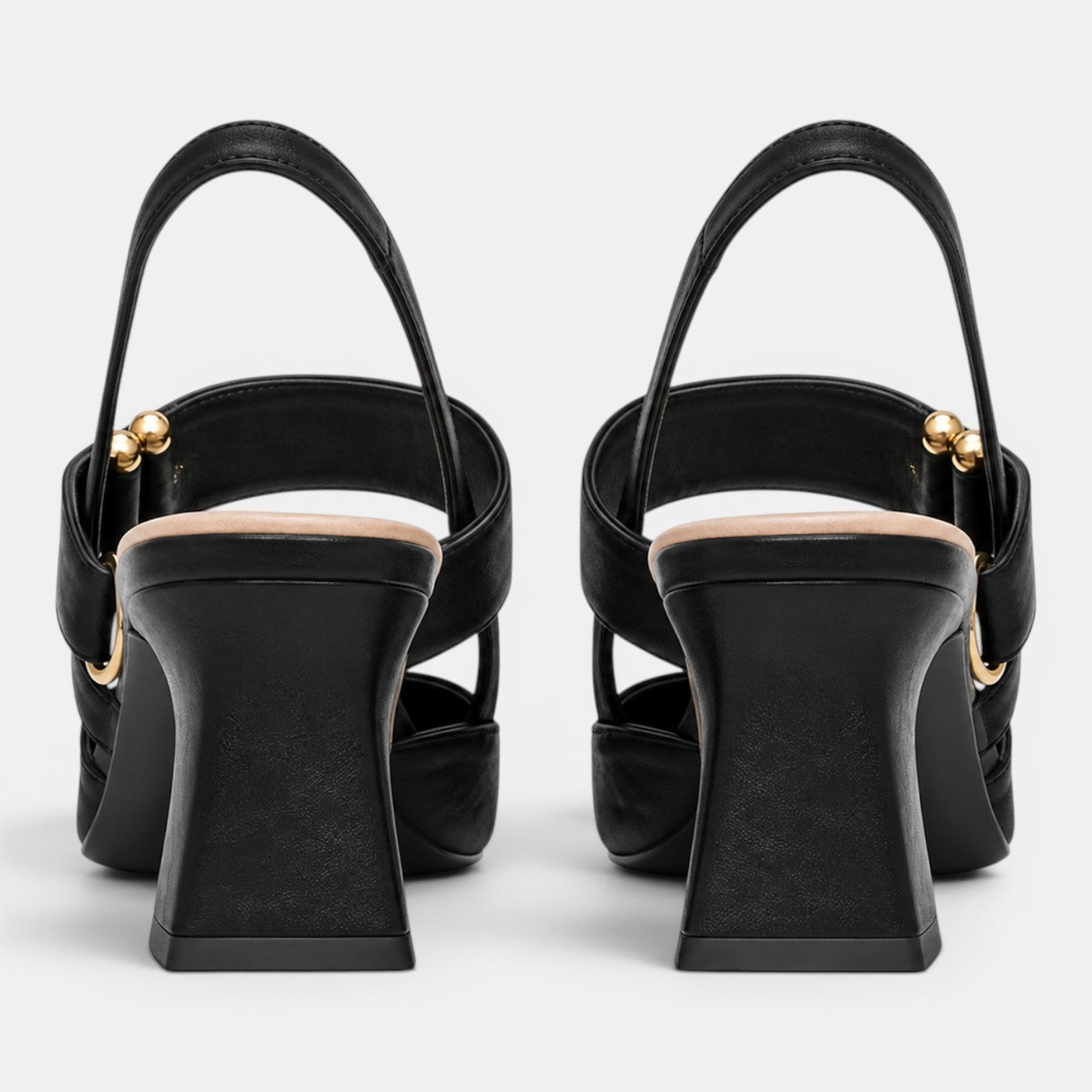 Damskie Czółenka z Paskiem | Obcas 6 cm | Czółenka ze Szpiczastym Noskiem | Eleganckie Buty Damskie